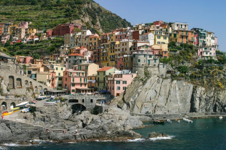 Travel - Cinque Terre Manarola on the Mediterranean