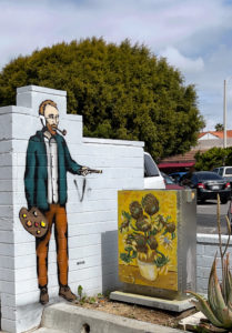 Oceanside Murals - Van Gogh by Brian Snyder