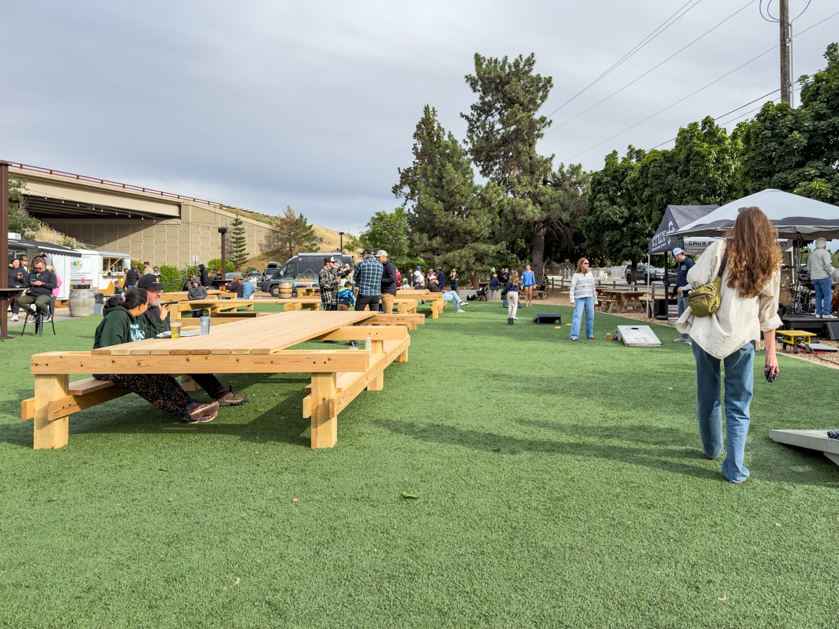 Fun, games, and music at Crux Fermentation Project
