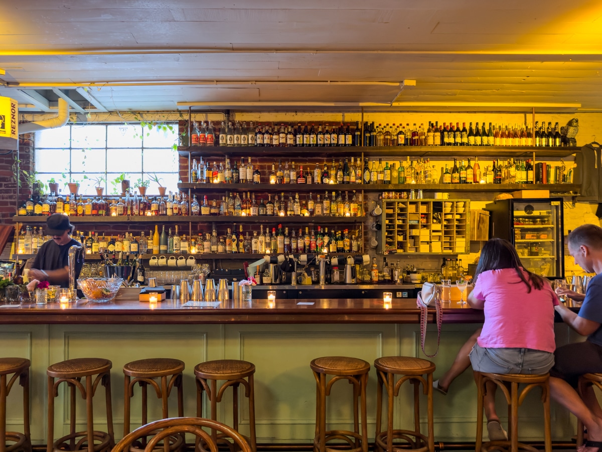 San Simon bar. Great place to eat and drink in Bend.